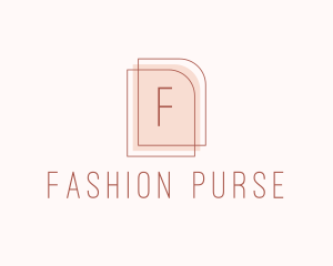 Nude Fashion Feminine Frame  logo design