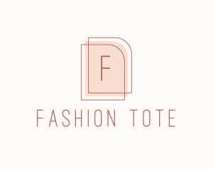 Nude Fashion Feminine Frame  logo design