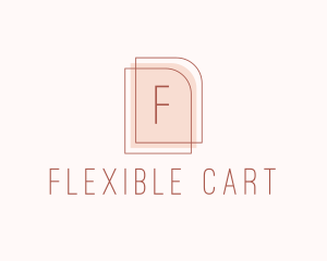 Nude Fashion Feminine Frame  logo design