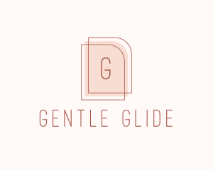 Nude Fashion Feminine Frame  logo design