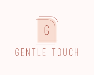 Nude Fashion Feminine Frame  logo design