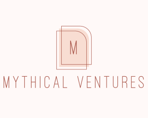 Nude Fashion Feminine Frame  logo design