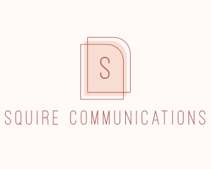 Nude Fashion Feminine Frame  logo design