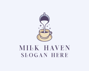 Milk Coffee Cafe logo