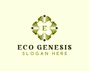 Eco Wellness Garden logo design