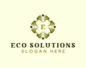 Eco Wellness Garden logo design