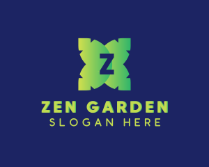 Palm Leaves Gardening  logo design