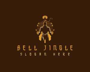 Kungfu Monk Temple  logo design