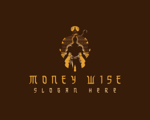 Kungfu Monk Temple  logo design