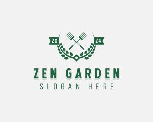 Garden Rake Landscaping logo design