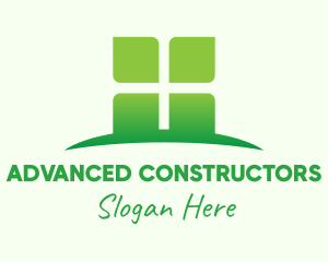 Green Organic Company logo design