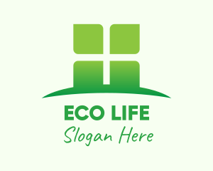 Green Organic Company logo design