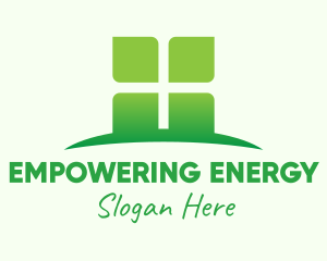 Green Organic Company logo design