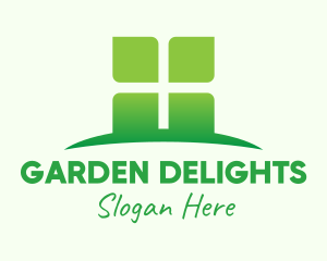 Green Organic Company logo design