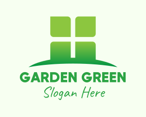 Green Organic Company logo design