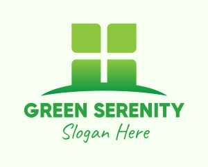 Green Organic Company logo design