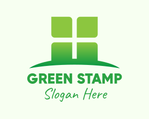 Green Organic Company logo design