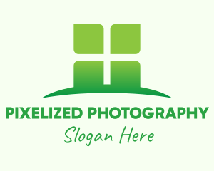 Green Organic Company logo design