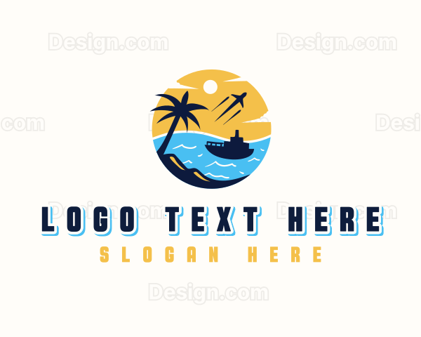 Travel Vacation Resort Logo