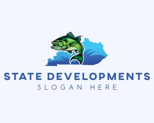 Kentucky State Trout logo design