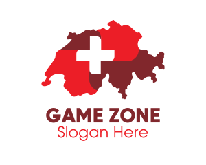 Health Cross Switzerland Map logo