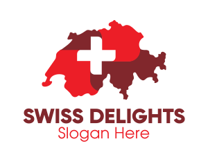 Health Cross Switzerland Map logo