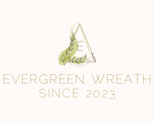 Triangle Leaf Garden logo design