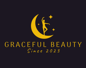 Sparkling Moon Ballerina  logo