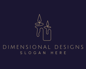 Candle Spiritual Light Logo