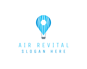 Air Balloon Travel logo design