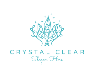 Precious Gem Crystal logo design