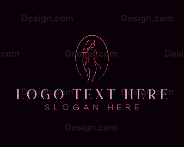 Sexy Woman Body Logo