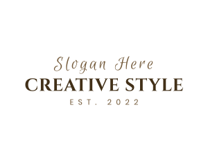 Luxurious Style Business logo design