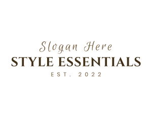 Luxurious Style Business logo design