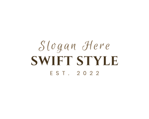 Luxurious Style Business logo design