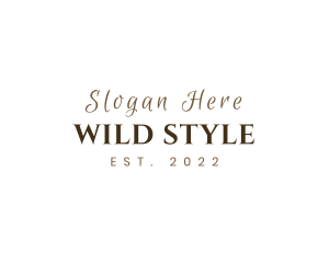 Luxurious Style Business logo design