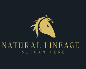 Equestrian Horse Breeding logo