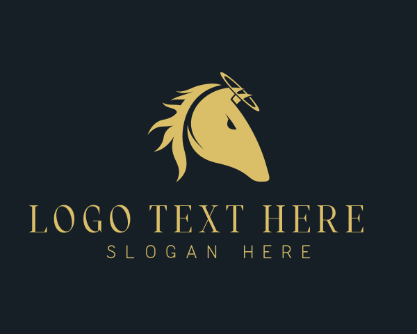 Equestrian logo example 2