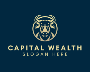 Bull Investment Financing logo design