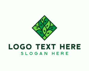 Plant Eco Tree Logo