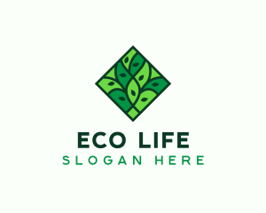 Plant Eco Tree logo design