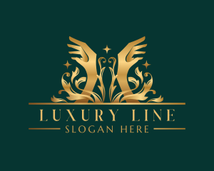 Luxury Hand  Lifestyle logo design