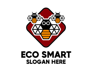 Smart Bee Group logo design