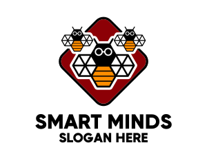 Smart Bee Group logo design