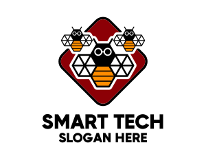 Smart Bee Group logo design
