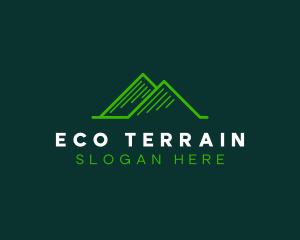 Eco Mountain Park logo design