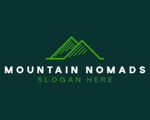 Eco Mountain Valley logo design