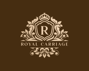 Stylish Royal Crown logo design