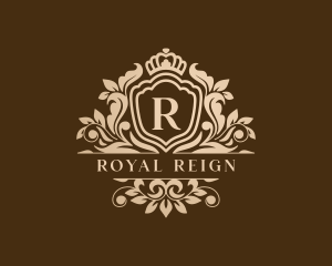 Stylish Royal Crown logo design