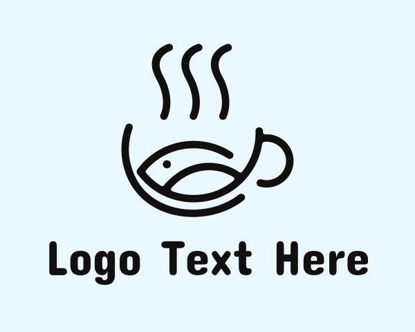 Seafood Restaurant logo example 1